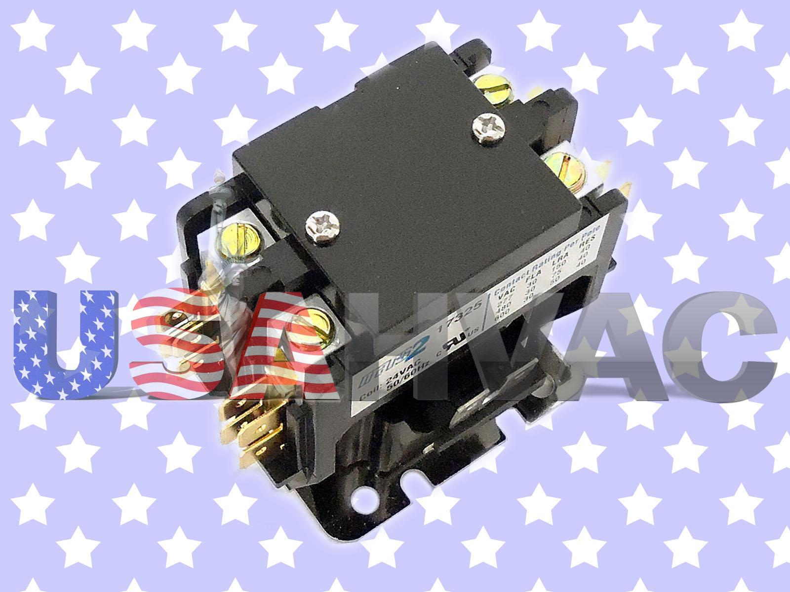 Goodman Amana Janitrol 24 VAC Contactor 2 Pole 30A B1360321 B1360321 B1360324 eBay